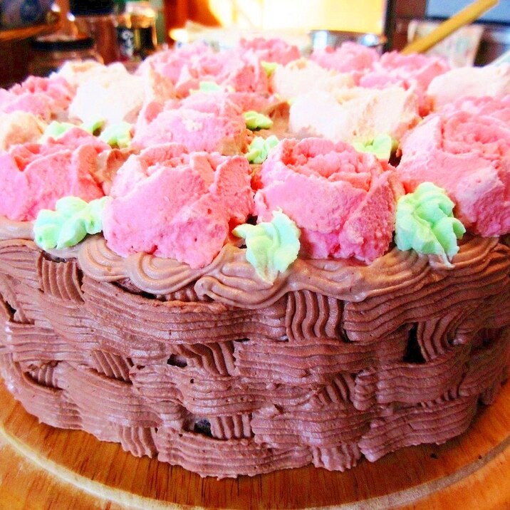 お花バスケットのケーキ レシピ 作り方 By Miashimatora 楽天レシピ お花バスケットのケーキ レシピ 作り方 By Miashimatora 楽天レシピ